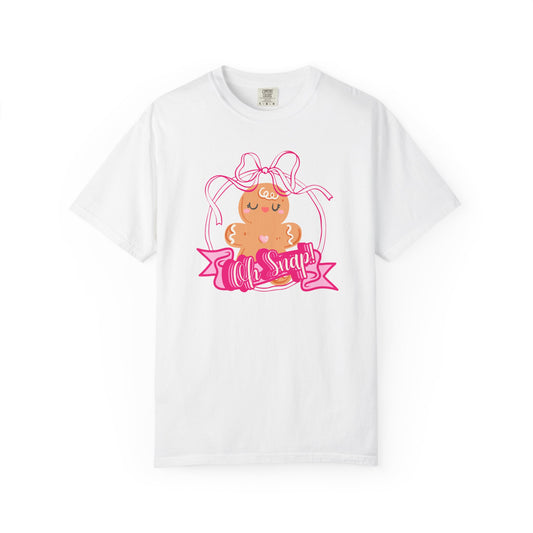 T-Shirt — Cute Gingerbread 'Oh Snap!' Graphic Tee